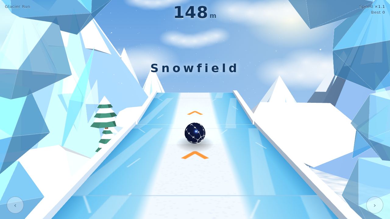 Glacier Run – Slope